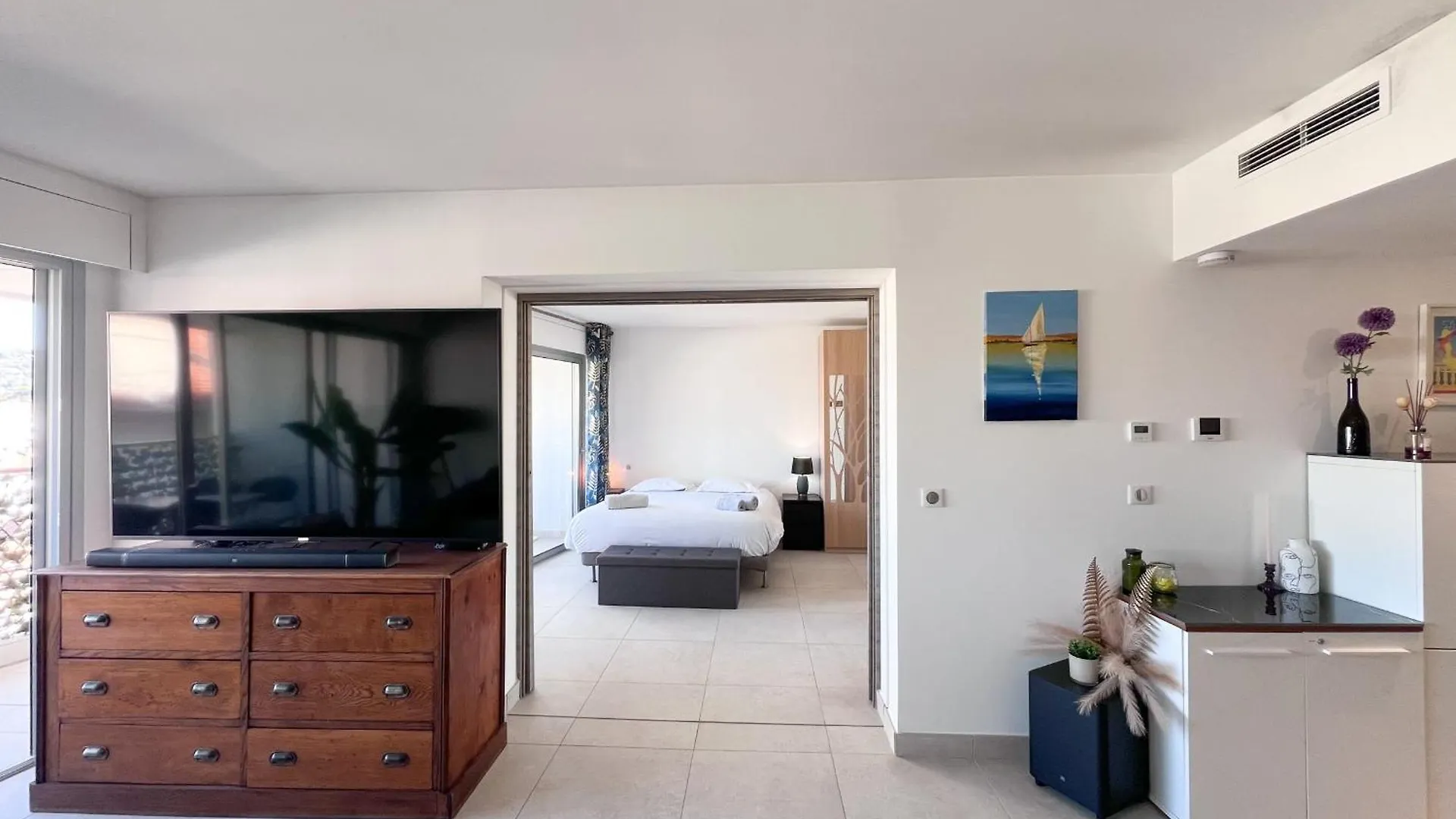 Cannes Splendid 1Br In New Residence - Palais 3 Mns Apartment